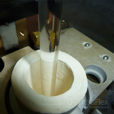 Induction preheating of glass for hot forming Induction Preheating Glass
