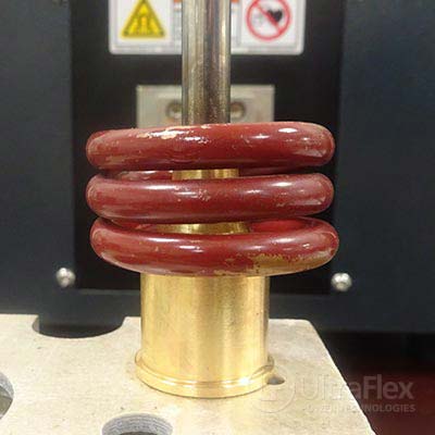 Soldering steel tubes to brass with induction soldering steel tubes to brass