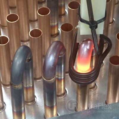 Copper-Brazing–400 Brazing copper to copper pipes for heat exchanger