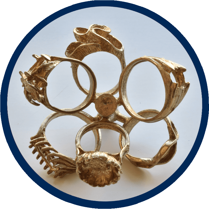 brass casted tree