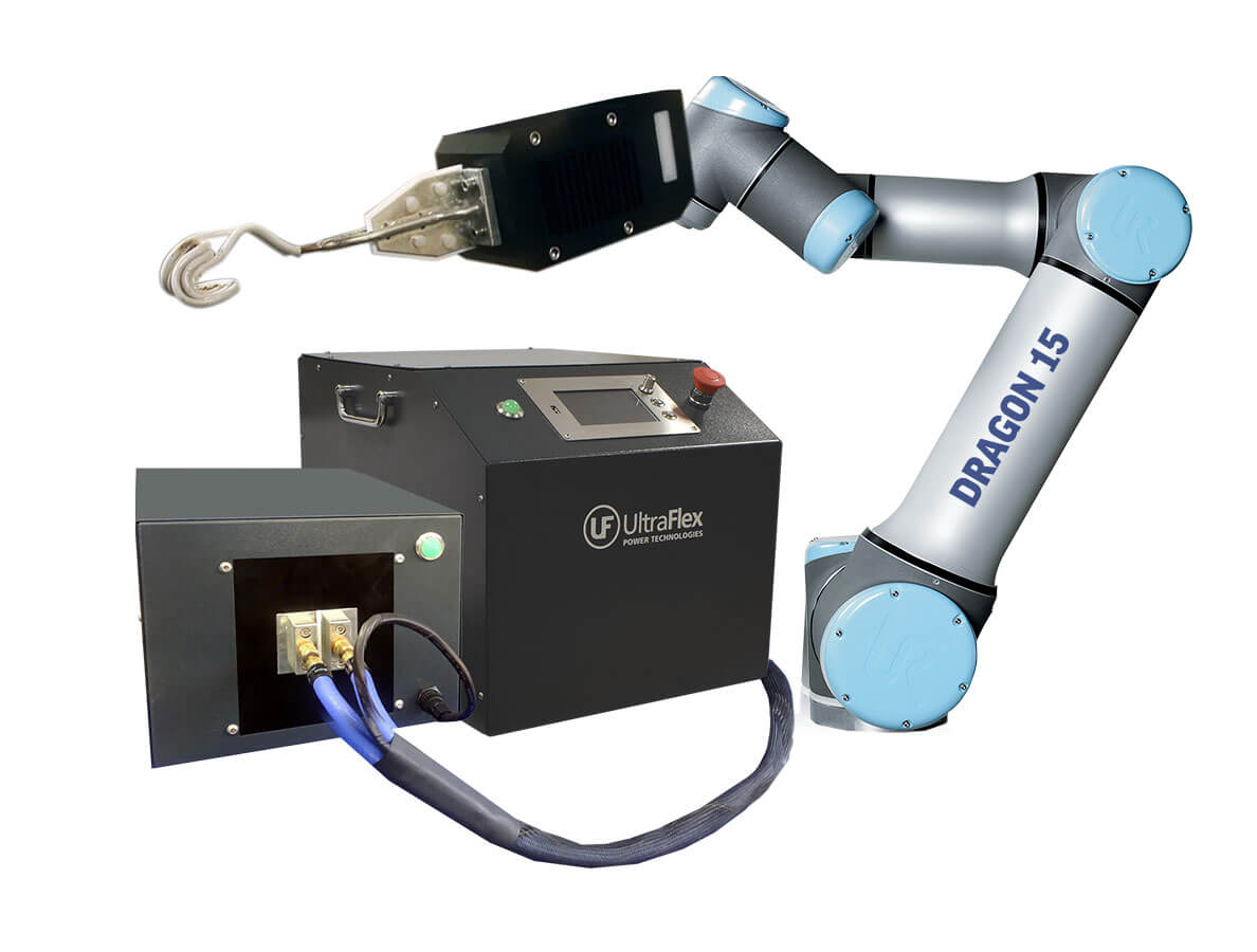 Induction brazing robot