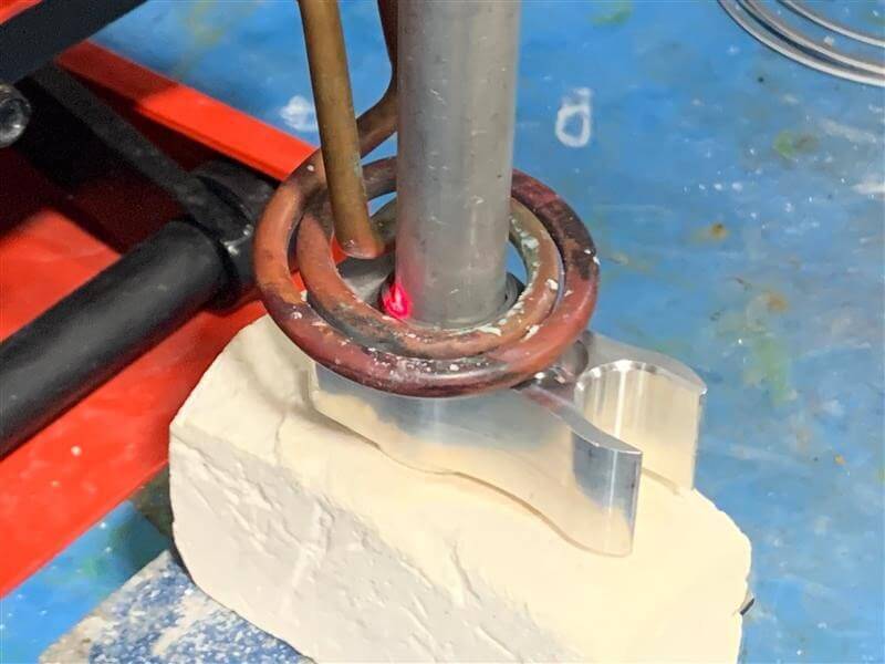 Induction Brazing of Aluminum Pipe to Aluminum Fitting UltraFlex