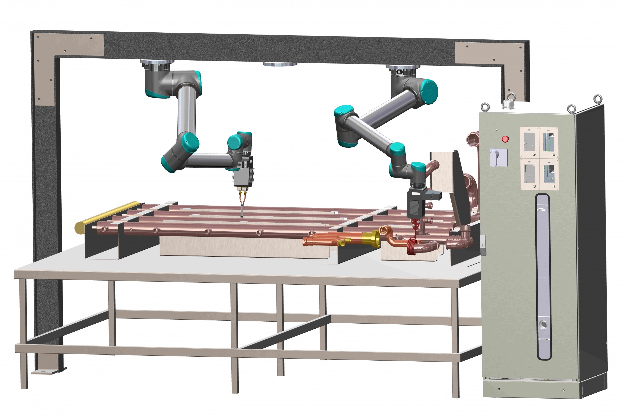 Smart Power Multi point brazing with modular system